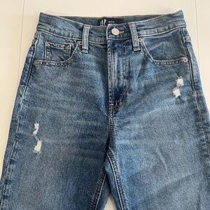 Gap High Rise Straight Jeans